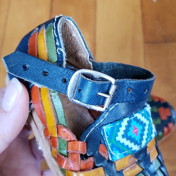 Urge Rock Mexican Toddler Huaraches Buckle Sandals size 2 - Picture 8 of 10